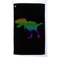 Dot Day Dinosaur TRex Golf Towel