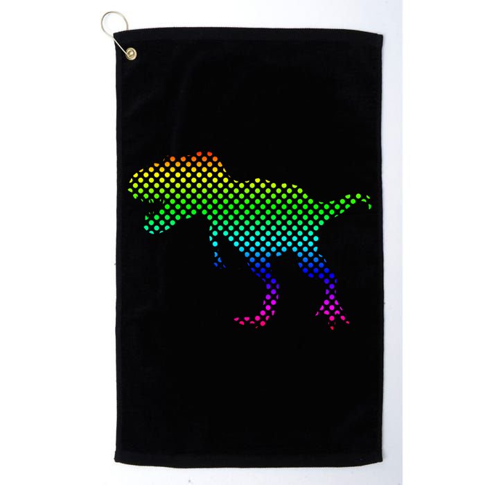 Dot Day Dinosaur TRex Golf Towel