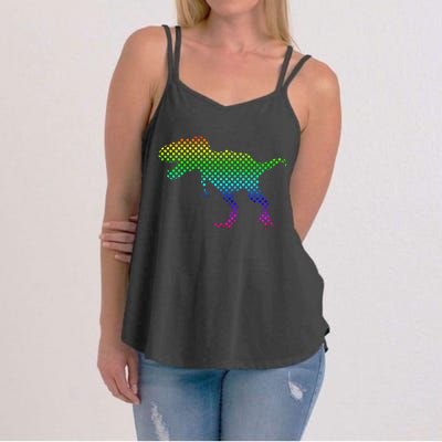 Dot Day Dinosaur TRex Women's Strappy Tank