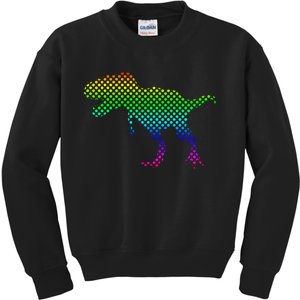 Dot Day Dinosaur TRex Kids Sweatshirt