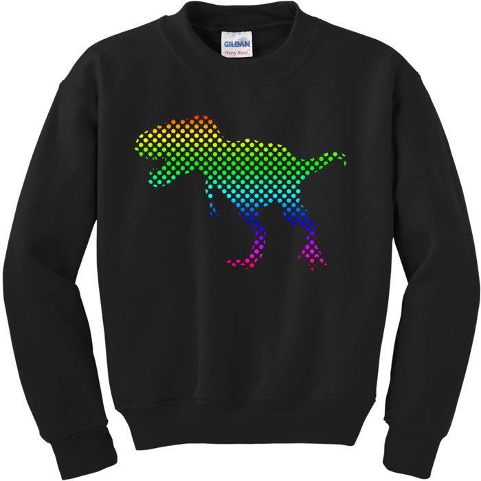 Dot Day Dinosaur TRex Kids Sweatshirt