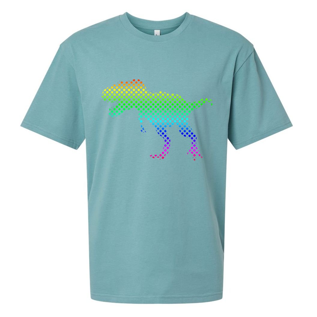 Dot Day Dinosaur TRex Sueded Cloud Jersey T-Shirt