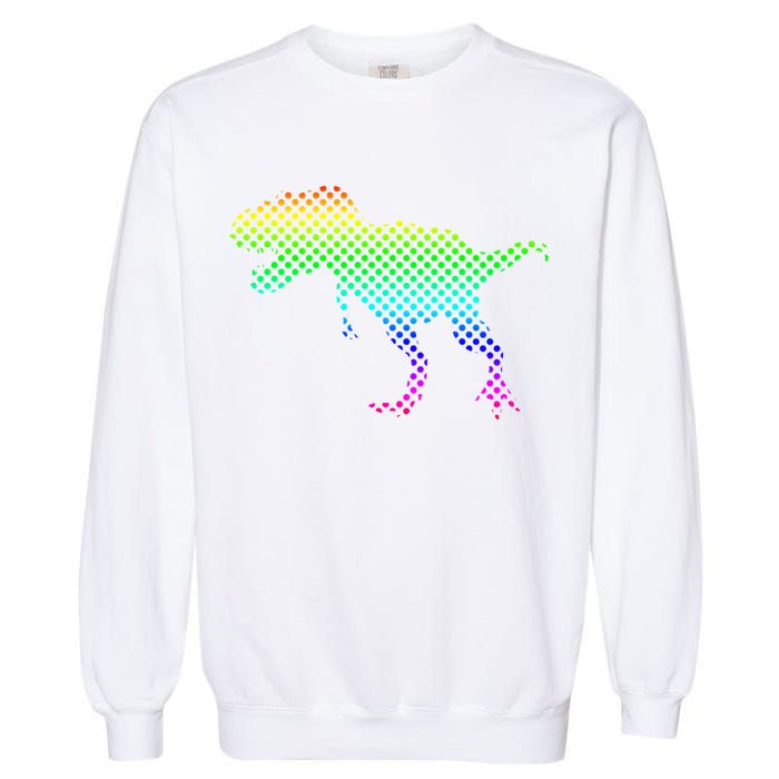 Dot Day Dinosaur TRex Garment-Dyed Sweatshirt