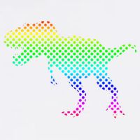 Dot Day Dinosaur TRex Garment-Dyed Sweatshirt