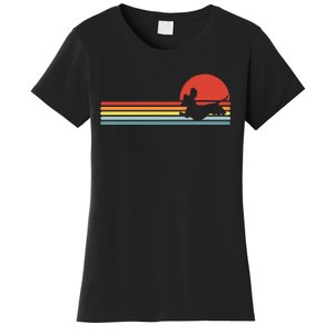 Dachshund dachshund dog silhouette retro gift Women's T-Shirt