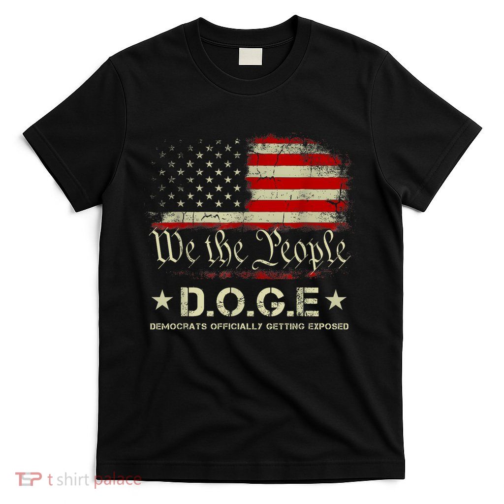 Doge D.O.G.E. Department Of Government Efficiency Trump 2025 T-Shirt
