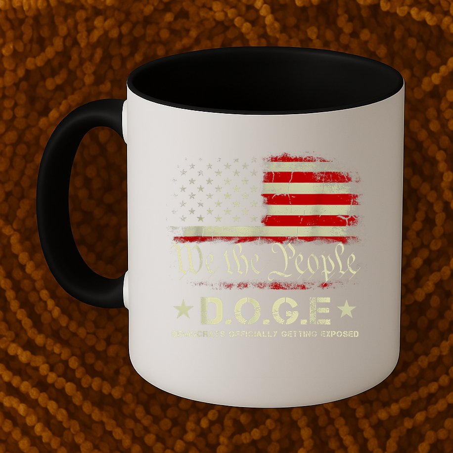 Doge D.O.G.E. Department Of Government Efficiency Trump 2025 Mug
