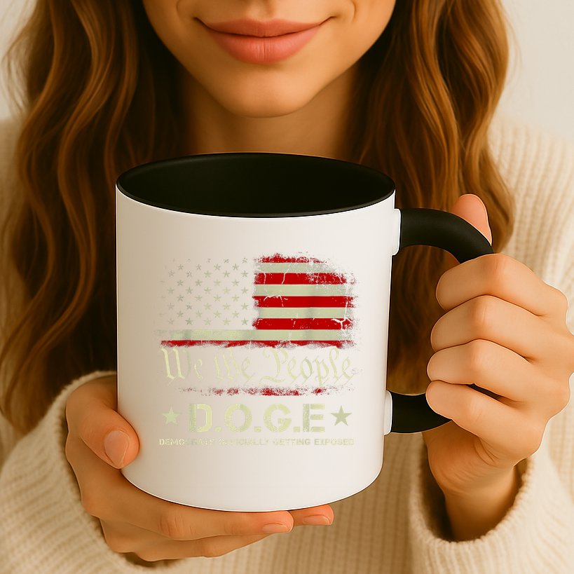 Doge D.O.G.E. Department Of Government Efficiency Trump 2025 Mug