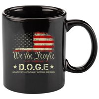 Doge D.O.G.E. Department Of Government Efficiency Trump 2025 11oz C Handle Ceramic Mug