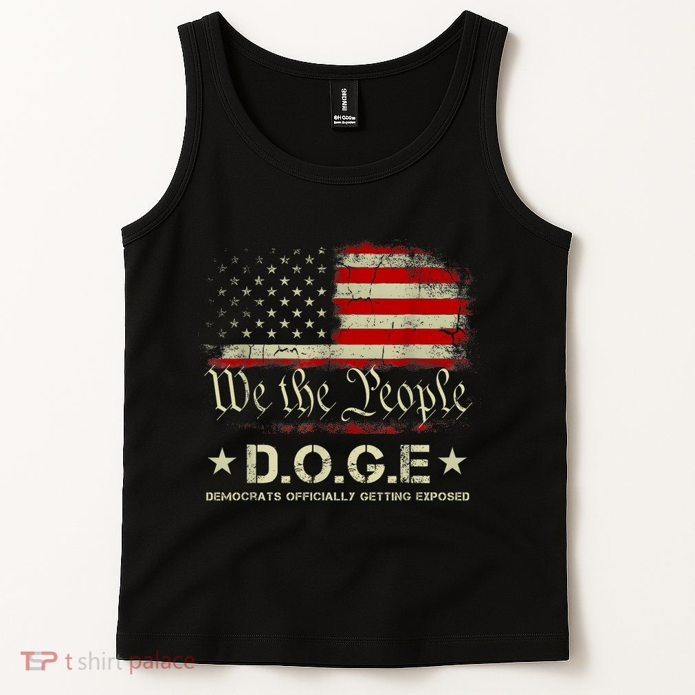 Doge D.O.G.E. Department Of Government Efficiency Trump 2025 Tank Top