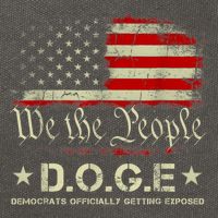 Doge D.O.G.E. Department Of Government Efficiency Trump 2025 Cotton Canvas Backpack