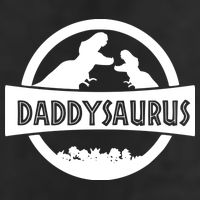 Daddy Dinosaur Daddysaurus 7 Panel Mesh Trucker Snapback Hat