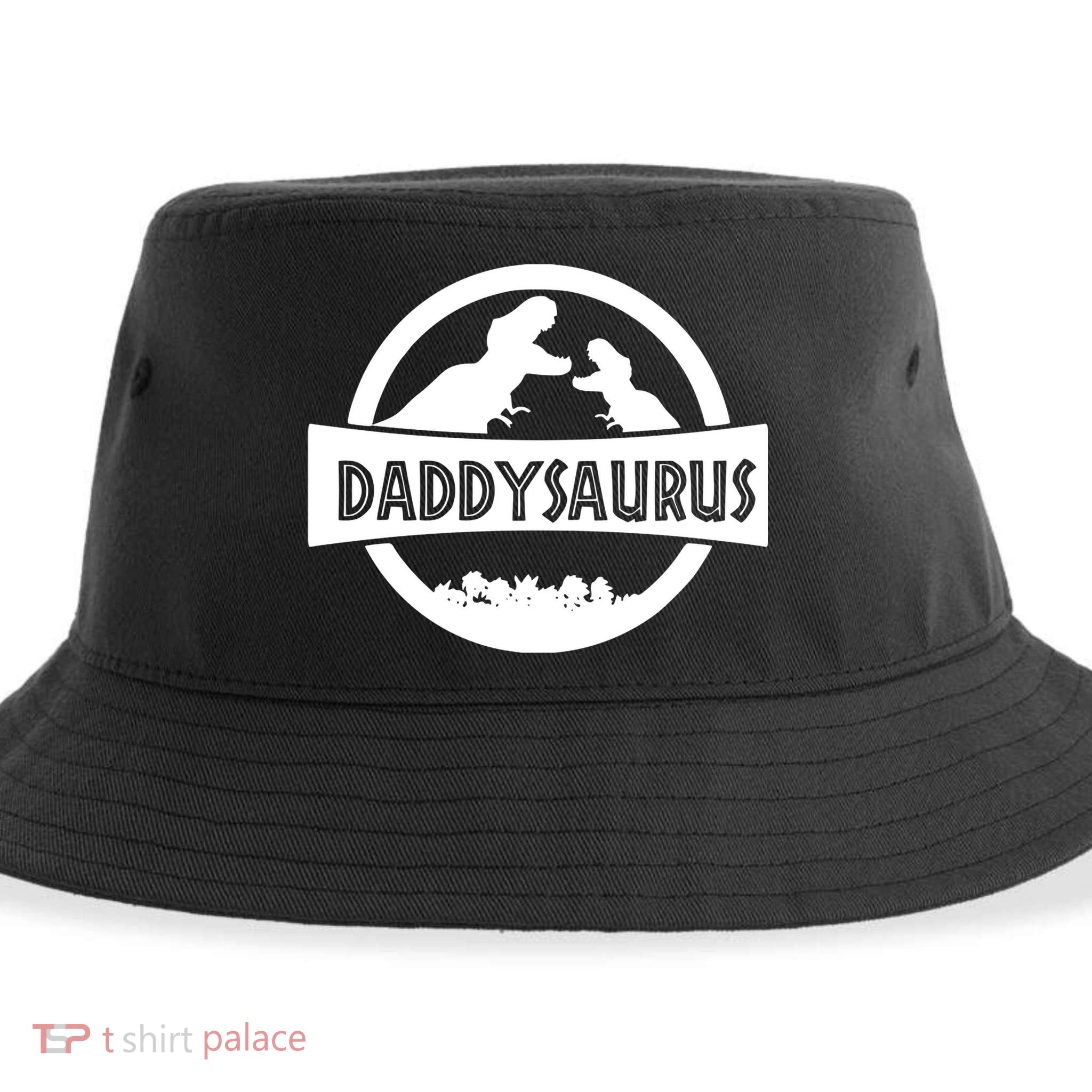 Daddy Dinosaur Daddysaurus Sustainable Bucket Hat