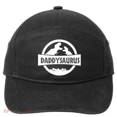 Daddy Dinosaur Daddysaurus 7-Panel Snapback Hat