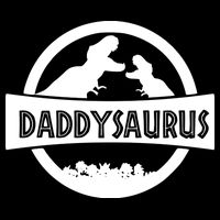 Daddy Dinosaur Daddysaurus Drawstring Bag
