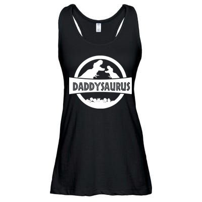 Daddy Dinosaur Daddysaurus Ladies Essential Flowy Tank