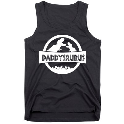 Daddy Dinosaur Daddysaurus Tank Top