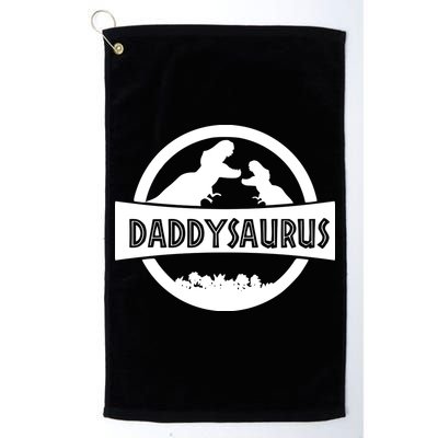 Daddy Dinosaur Daddysaurus Golf Towel