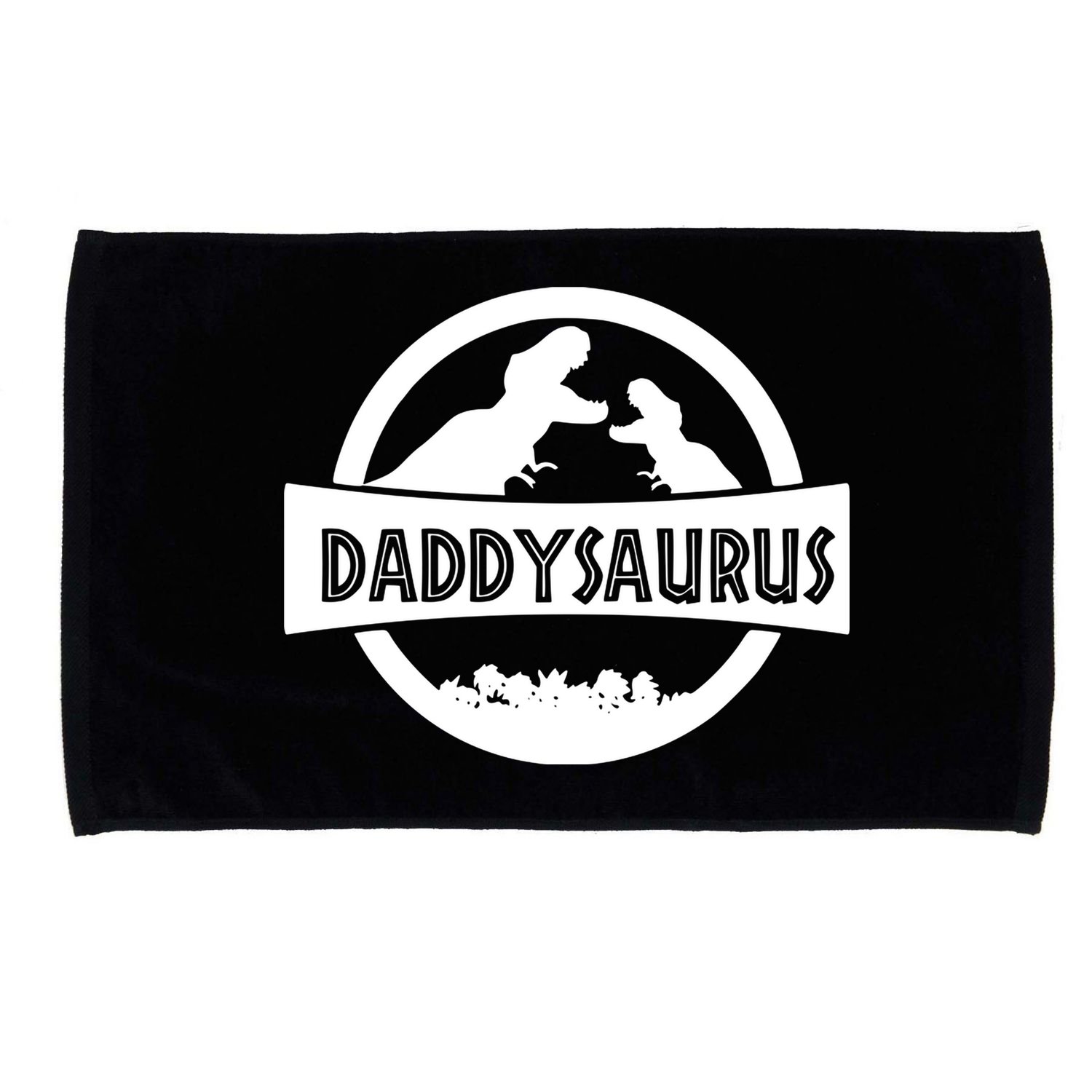 Daddy Dinosaur Daddysaurus Microfiber Hand Towel