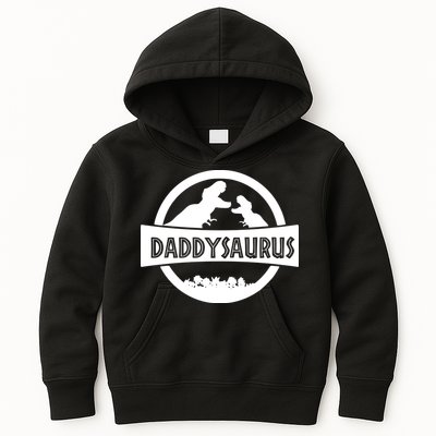 Daddy Dinosaur Daddysaurus Kids Hoodie