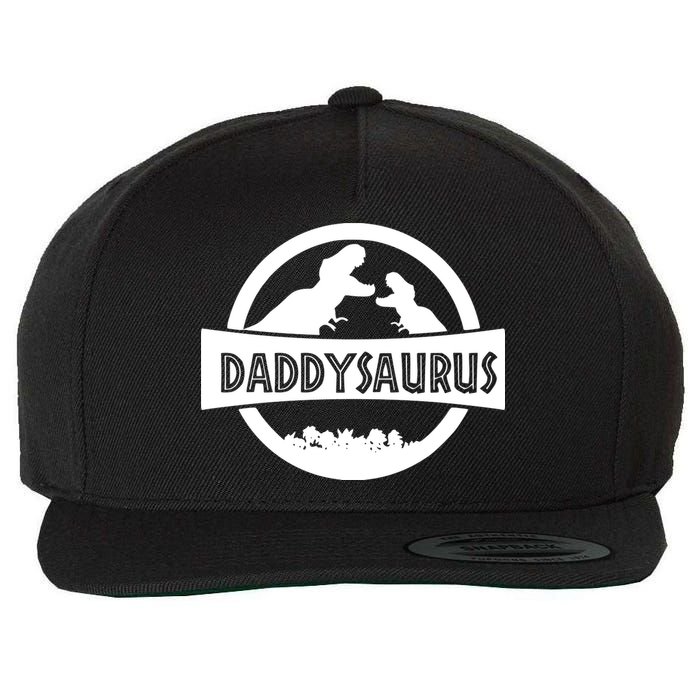 Daddy Dinosaur Daddysaurus Wool Snapback Cap