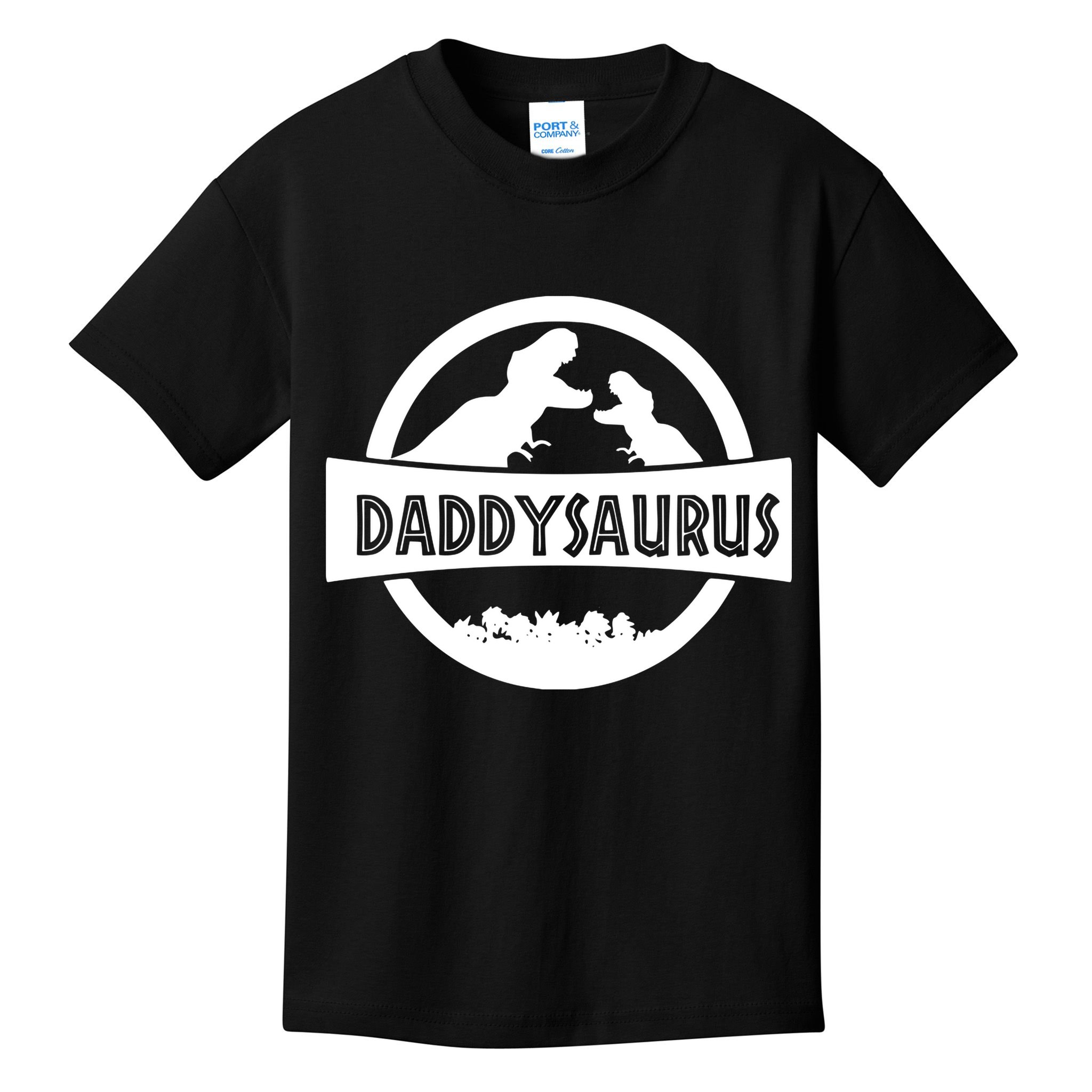 Daddy Dinosaur Daddysaurus Kids T-Shirt