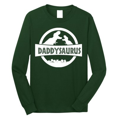 Daddy Dinosaur Daddysaurus Long Sleeve Shirt