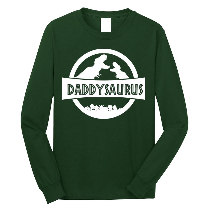 Daddy Dinosaur Daddysaurus Long Sleeve Shirt