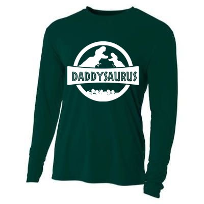 Daddy Dinosaur Daddysaurus Cooling Performance Long Sleeve Crew