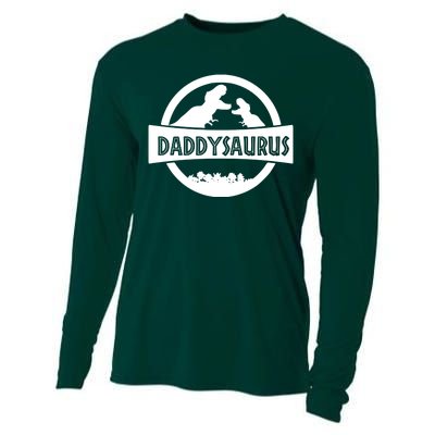 Daddy Dinosaur Daddysaurus Cooling Performance Long Sleeve Crew