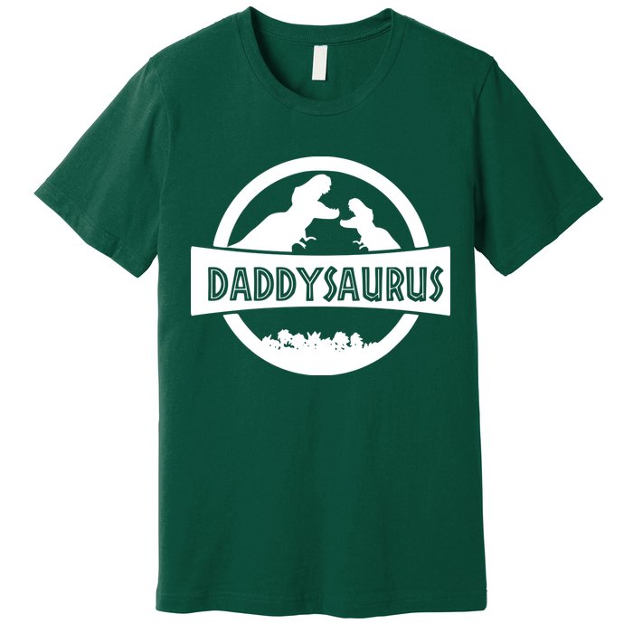 Daddy Dinosaur Daddysaurus Premium T-Shirt