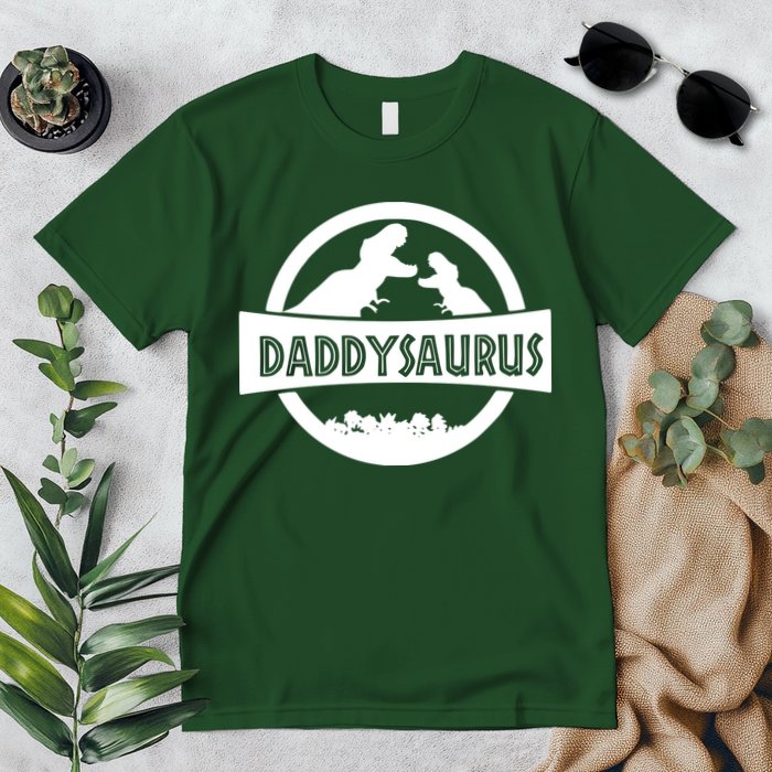 Daddy Dinosaur Daddysaurus Premium T-Shirt