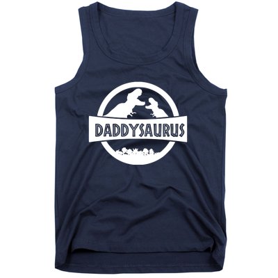 Daddy Dinosaur Daddysaurus Tank Top