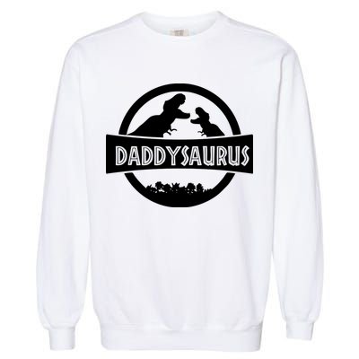 Daddy Dinosaur Daddysaurus Garment-Dyed Sweatshirt
