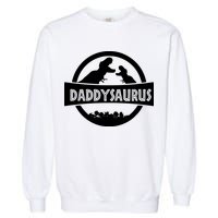 Daddy Dinosaur Daddysaurus Garment-Dyed Sweatshirt