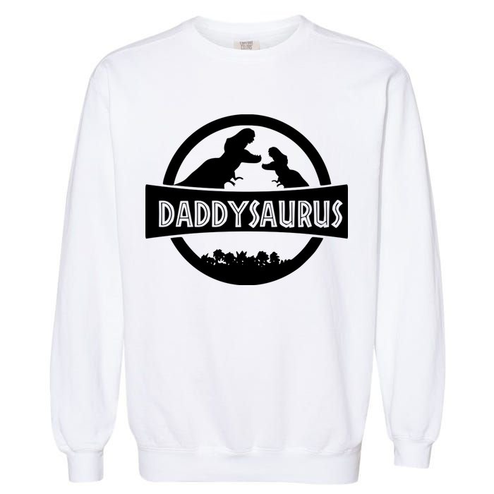 Daddy Dinosaur Daddysaurus Garment-Dyed Sweatshirt