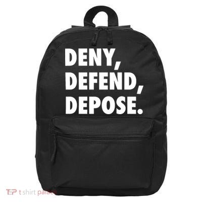 Deny Defend Depose 16 in Basic Backpack