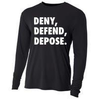 Deny Defend Depose Cooling Performance Long Sleeve Crew