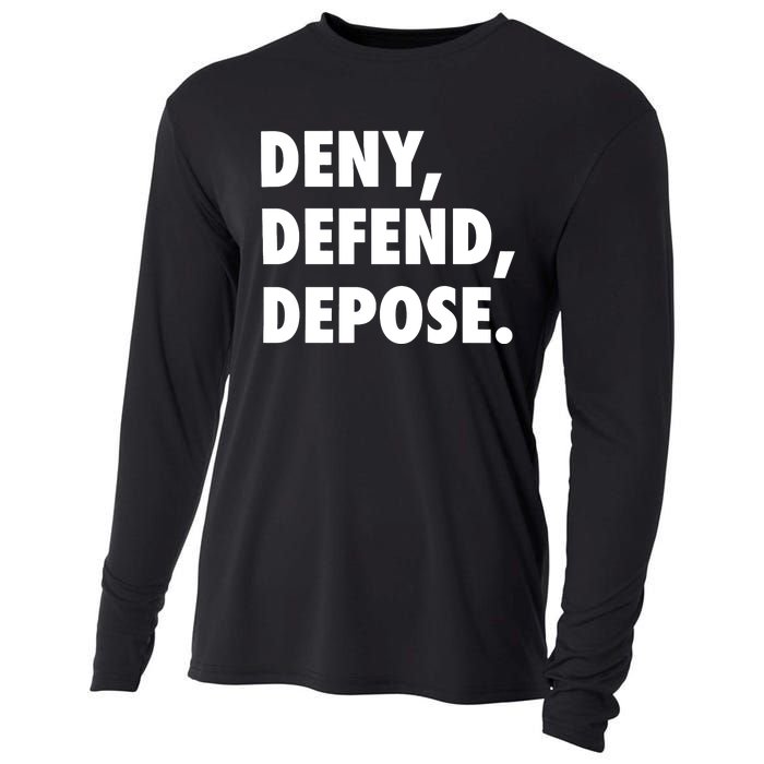 Deny Defend Depose Cooling Performance Long Sleeve Crew