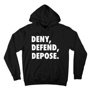 Deny Defend Depose Tall Hoodie