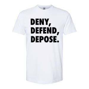 Deny Defend Depose Softstyle CVC T-Shirt