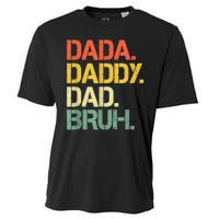 Dada Daddy Dad Bruh Happy Fathers Day Cooling Performance Crew T-Shirt