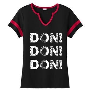 Don Don Don Ladies Halftime Notch Neck Tee