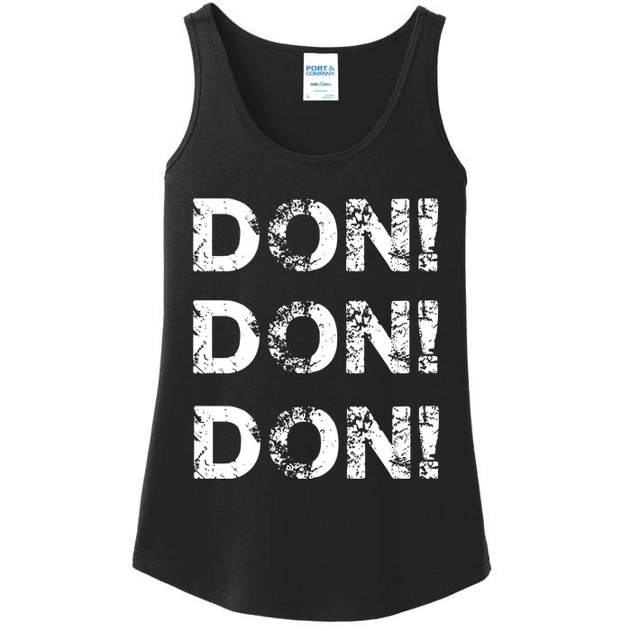 Don Don Don Ladies Essential Tank