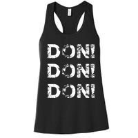 Don Don Don Women's Racerback Tank