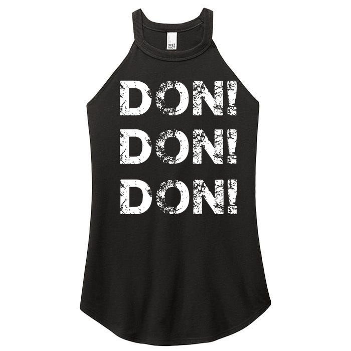 Don Don Don Women's Perfect Tri Rocker Tank