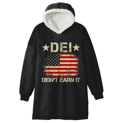Dei Dei DidnT Earn It Joke Funny Hooded Wearable Blanket