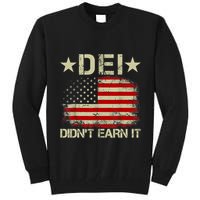 Dei Dei DidnT Earn It Joke Funny Tall Sweatshirt