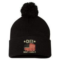 Dei Dei DidnT Earn It Joke Funny Pom Pom 12in Knit Beanie