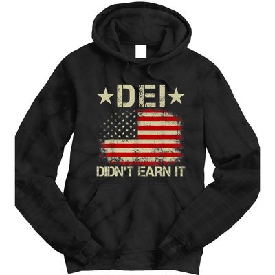 Dei Dei DidnT Earn It Joke Funny Tie Dye Hoodie